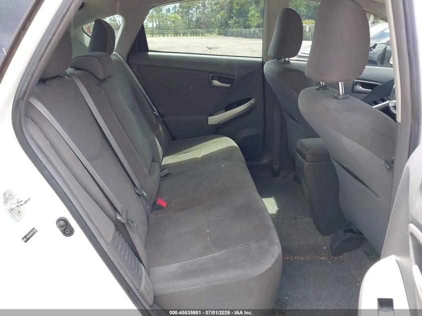 2011 Toyota Prius VIN JTDKN3DU0B0274049 IAAI salvage auction — NORMAL WEAR, Clear (Florida), sold $1,650 on 2026-07-13 (photo 8)