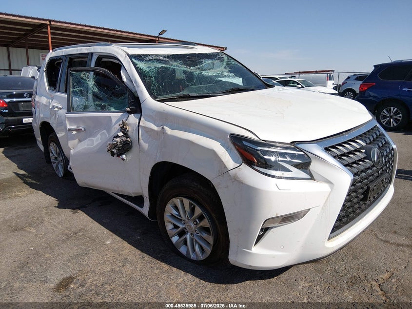 2021 Lexus Gx VIN JTJAM7BX0M5278060 IAAI salvage auction — ROLLOVER, Salvage (California), sold $50 on 2026-07-29 (photo 1)