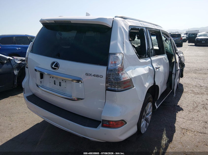 2021 Lexus Gx VIN JTJAM7BX0M5278060 IAAI salvage auction — ROLLOVER, Salvage (California), sold $50 on 2026-07-29 (photo 4)