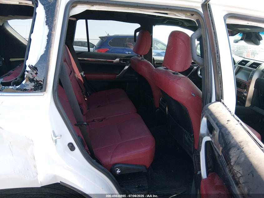 2021 Lexus Gx VIN JTJAM7BX0M5278060 IAAI salvage auction — ROLLOVER, Salvage (California), sold $50 on 2026-07-29 (photo 8)