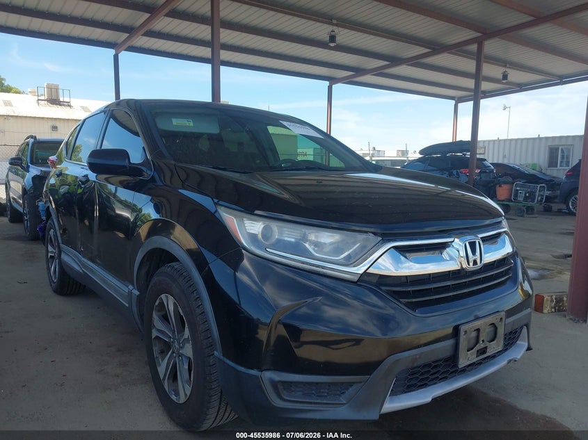 2018 Honda Cr-v VIN 7FARW5H39JE000135 IAAI salvage auction — RIGHT SIDE, Salvage (California), sold $2,200 on 2026-07-21 (photo 1)