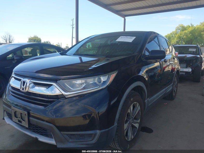 2018 Honda Cr-v VIN 7FARW5H39JE000135 IAAI salvage auction — RIGHT SIDE, Salvage (California), sold $2,200 on 2026-07-21 (photo 2)