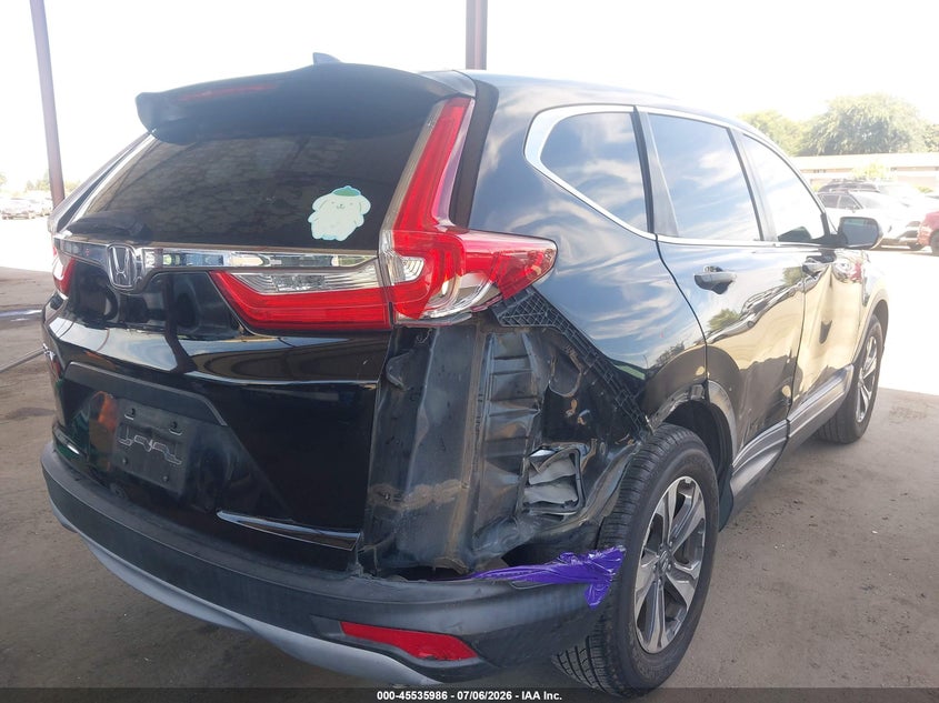2018 Honda Cr-v VIN 7FARW5H39JE000135 IAAI salvage auction — RIGHT SIDE, Salvage (California), sold $2,200 on 2026-07-21 (photo 4)