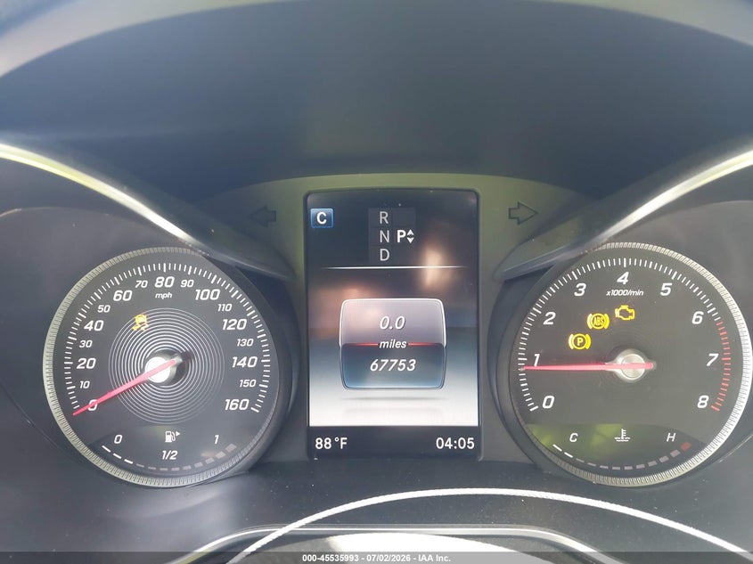 2018 Mercedes-benz C-klasse VIN WDDWF4JB4JR409749 IAAI salvage auction — FRONT END, Salvage Title, sold $8,000 on 2026-08-05 (photo 7)