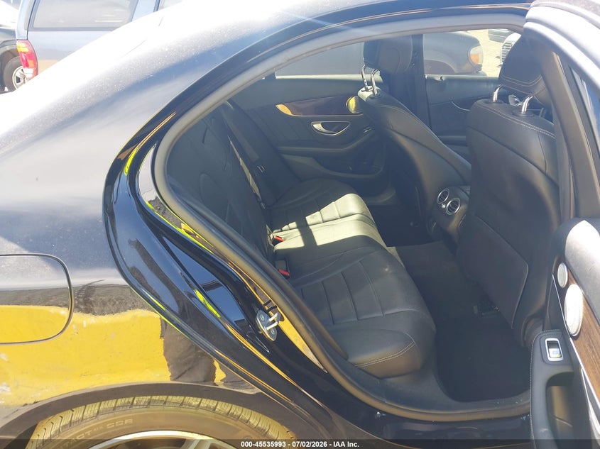2018 Mercedes-benz C-klasse VIN WDDWF4JB4JR409749 IAAI salvage auction — FRONT END, Salvage Title, sold $8,000 on 2026-08-05 (photo 8)