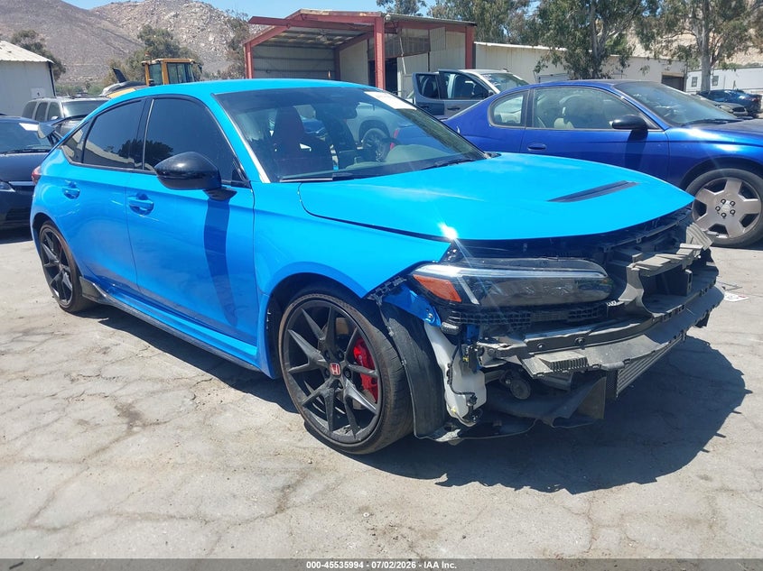 2025 Honda Civic type r VIN JHMFL5G49SX005813 — IAAI salvage auction photo