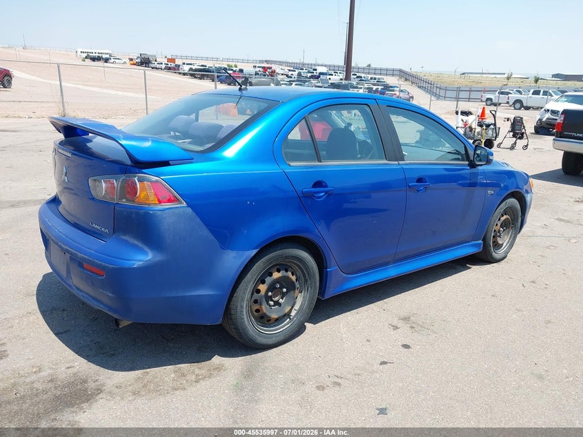2015 Mitsubishi Lancer VIN JA32U2FU1FU015318 IAAI salvage auction — NORMAL WEAR, Clear (Colorado), sold $150 on 2026-07-22 (photo 4)
