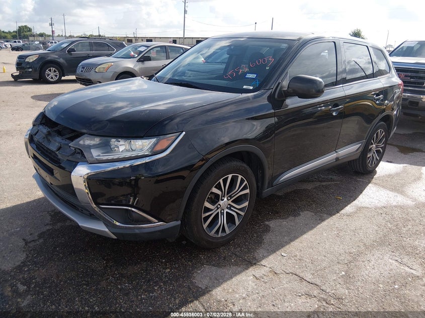 2017 Mitsubishi Outlander VIN JA4AD2A36HZ018419 IAAI salvage auction — NORMAL WEAR, Original (Texas), sold $1,150 on 2026-07-22 (photo 2)