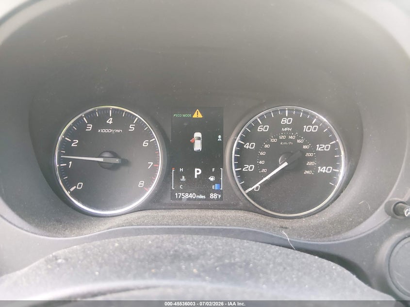 2017 Mitsubishi Outlander VIN JA4AD2A36HZ018419 IAAI salvage auction — NORMAL WEAR, Original (Texas), sold $1,150 on 2026-07-22 (photo 7)