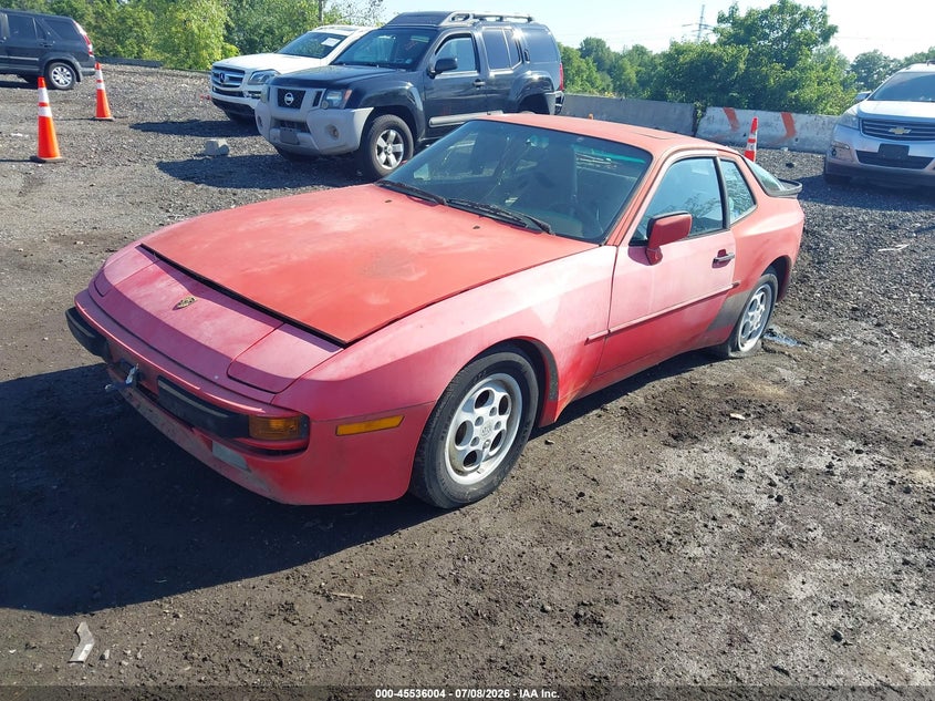 1987 Porsche 944 VIN WP0AB0947HN470996 IAAI salvage auction — NORMAL WEAR, Clear (New Jersey), sold $425 on 2026-07-28 (photo 2)