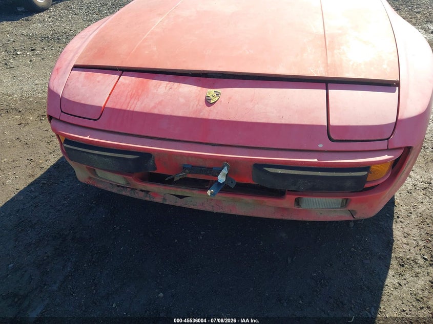 1987 Porsche 944 VIN WP0AB0947HN470996 IAAI salvage auction — NORMAL WEAR, Clear (New Jersey), sold $425 on 2026-07-28 (photo 6)