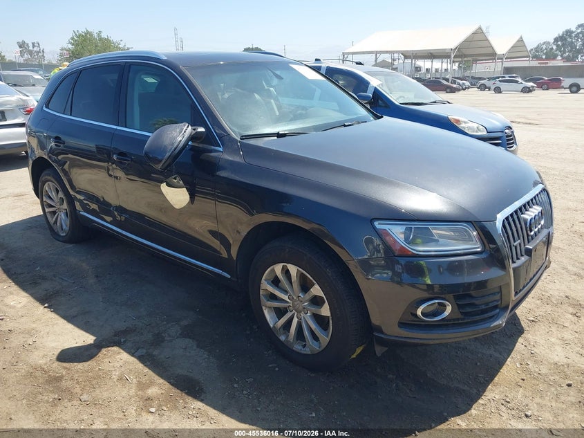 2014 Audi Q5 VIN WA1LFAFP5EA112357 IAAI salvage auction — SIDE, Salvage (California), sold $1,000 on 2026-07-22 (photo 1)