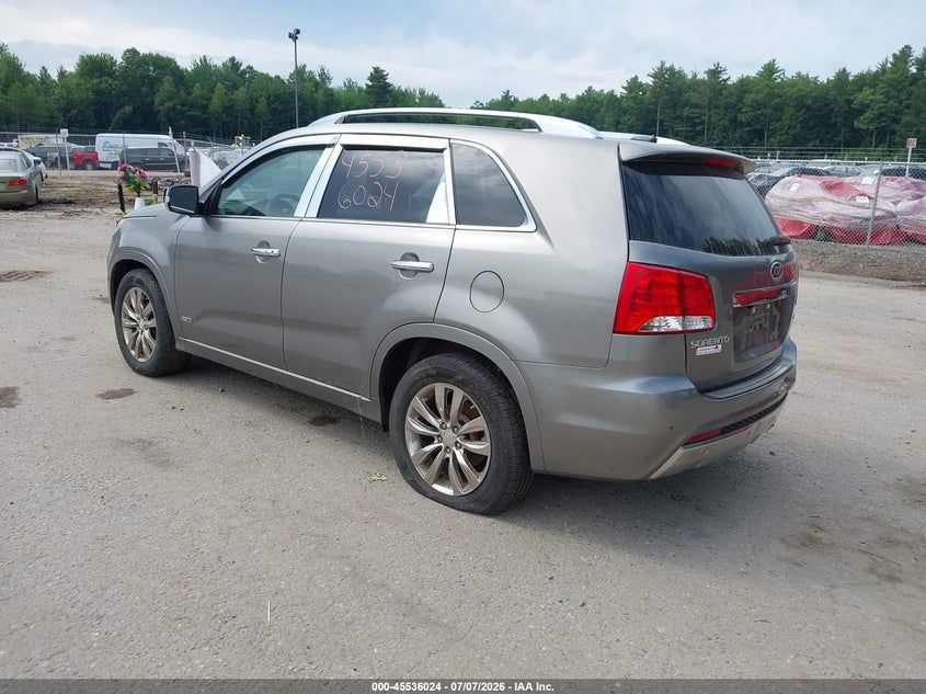 2012 Kia Sorento VIN 5XYKWDA24CG255635 IAAI salvage auction — NORMAL WEAR, Original (Maine), sold $1,850 on 2026-07-13 (photo 3)
