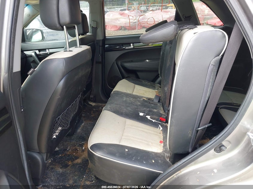 2012 Kia Sorento VIN 5XYKWDA24CG255635 IAAI salvage auction — NORMAL WEAR, Original (Maine), sold $1,850 on 2026-07-13 (photo 8)