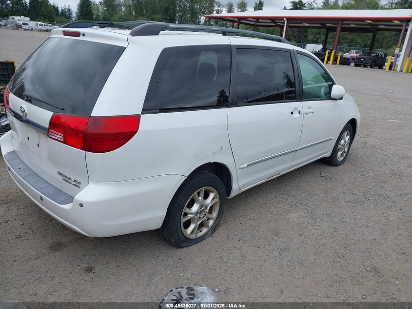 2005 Toyota Sienna VIN 5TDBA22C55S031788 IAAI salvage auction — NORMAL WEAR, Clear (Washington), sold $1,150 on 2026-07-15 (photo 4)