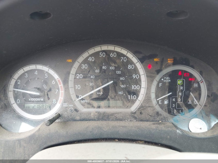 2005 Toyota Sienna VIN 5TDBA22C55S031788 IAAI salvage auction — NORMAL WEAR, Clear (Washington), sold $1,150 on 2026-07-15 (photo 7)