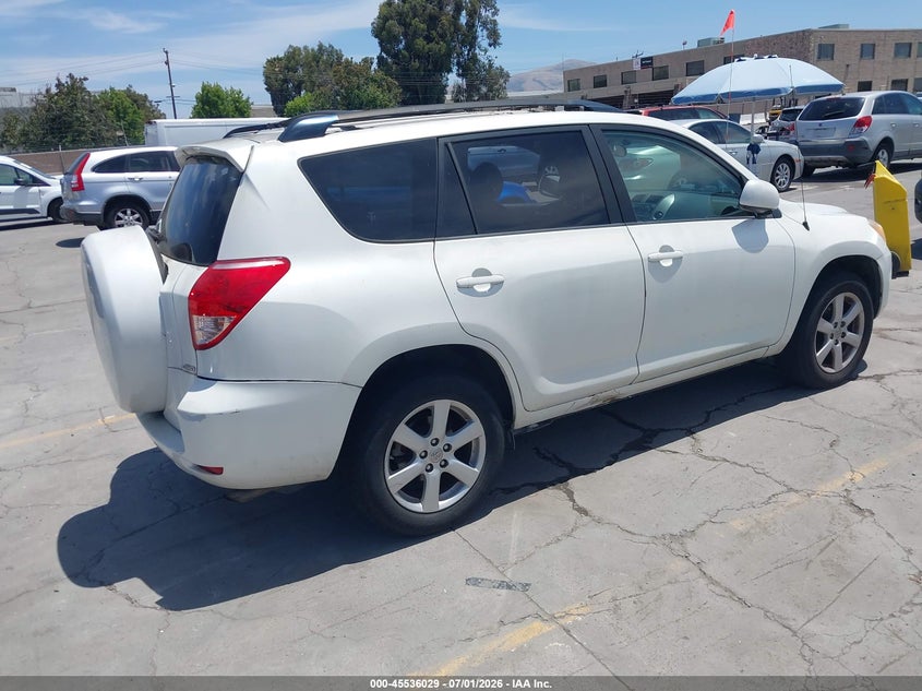 2007 Toyota Rav4 VIN JTMBK31V675033354 IAAI salvage auction — NORMAL WEAR, Clear - Dealer Only (California), sold $1,700 on 2026-07-13 (photo 4)