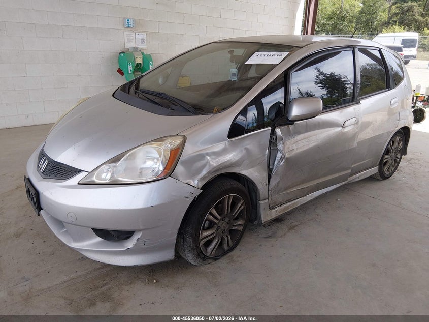 2011 Honda Fit VIN JHMGE8H5XBS009518 IAAI salvage auction — LEFT FRONT, Bill Of Sale (Washington), sold $575 on 2026-08-01 (photo 2)