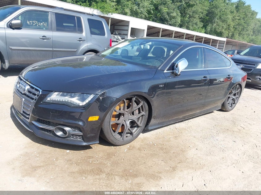 2013 Audi S7 VIN WAU32AFC2DN130530 IAAI salvage auction — NORMAL WEAR, Clear (Missouri), sold $2,225 on 2026-07-08 (photo 2)