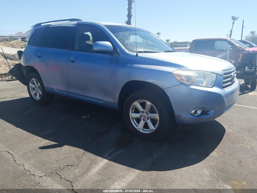2008 Toyota Highlander VIN JTEDS41A582015762 IAAI salvage auction — REAR END, Salvage (Nevada), sold $1,000 on 2026-07-17 (photo 1)
