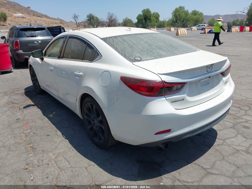 2015 Mazda 6 VIN JM1GJ1W57F1207038 IAAI salvage auction — NORMAL WEAR, Clear - Dealer Only (California), sold $1,875 on 2026-07-14 (photo 3)