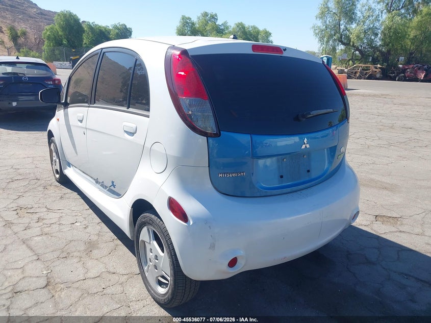 2012 Mitsubishi I miev VIN JA3215H18CU020380 IAAI salvage auction — NORMAL WEAR, Clear - Dealer Only (California), sold $125 on 2026-07-28 (photo 3)