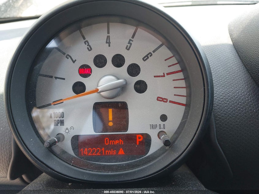 2014 Mini Countryman VIN WMWZC3C5XEWP29471 IAAI salvage auction — NORMAL WEAR, App For Dup Clear (California), sold $275 on 2026-07-28 (photo 7)
