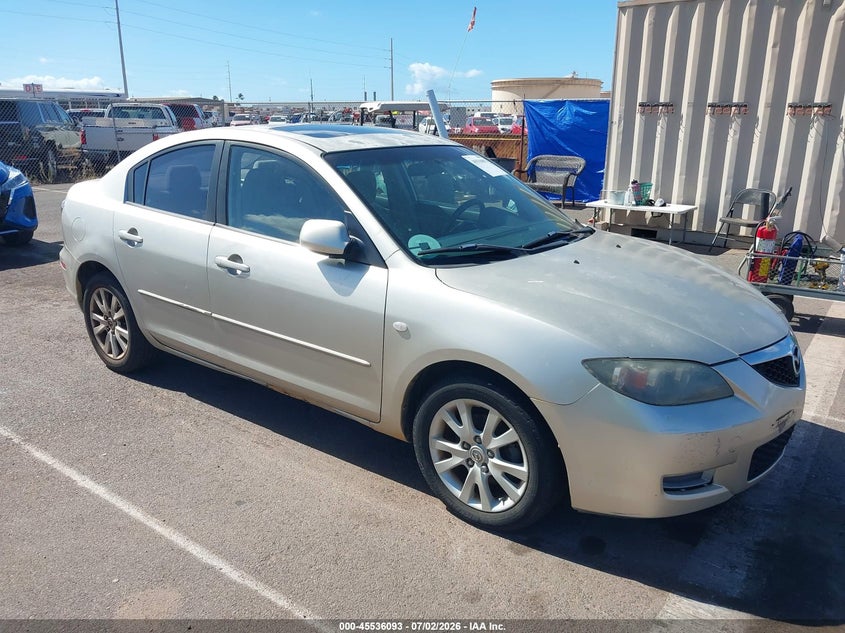 2007 Mazda 3 VIN JM1BK32F271770811 IAAI salvage auction — NORMAL WEAR, Clear (Hawaii), sold $125 on 2026-07-28 (photo 1)