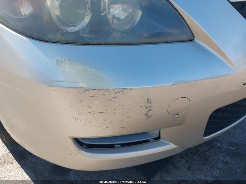 2007 Mazda 3 VIN JM1BK32F271770811 IAAI salvage auction — NORMAL WEAR, Clear (Hawaii), sold $125 on 2026-07-28 (photo 6)