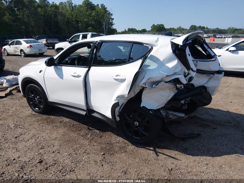 2024 Dodge Hornet VIN ZACNDFAN2R3A42837 IAAI salvage auction — REAR END, Salvage Title, sold $2,800 on 2026-08-18 (photo 3)