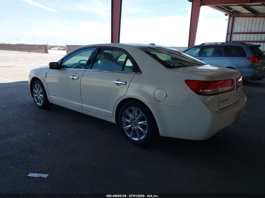 2012 Lincoln Mkz VIN 3LNDL2L36CR810582 IAAI salvage auction — NORMAL WEAR, Clear - Dealer Only (California), sold $650 on 2026-07-17 (photo 3)