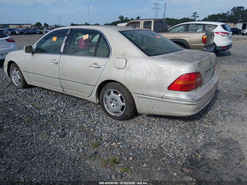 2002 Lexus Ls 430 VIN JTHBN30F520068683 IAAI salvage auction — NORMAL WEAR, Clear (Georgia), sold $425 on 2026-07-17 (photo 3)