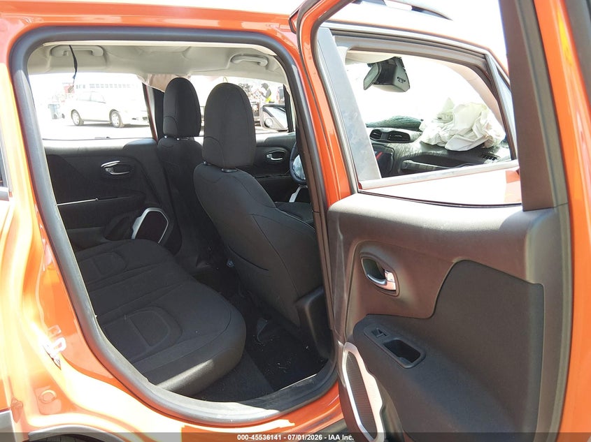 2018 Jeep Renegade VIN ZACCJABB3JPH10584 IAAI salvage auction — FRONT END, Salvage Title, sold $500 on 2026-08-19 (photo 8)