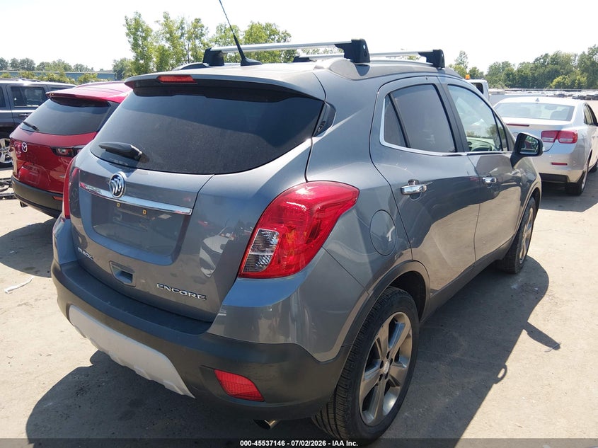 2014 Buick Encore VIN KL4CJASB8EB560921 IAAI salvage auction — LEFT SIDE, Salvage (Ohio), sold $50 on 2026-07-28 (photo 4)