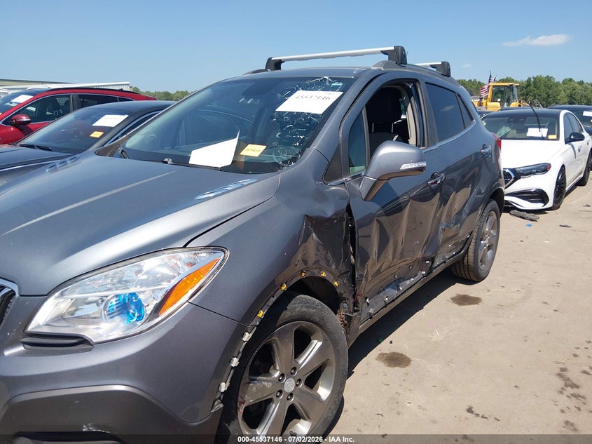 2014 Buick Encore VIN KL4CJASB8EB560921 IAAI salvage auction — LEFT SIDE, Salvage (Ohio), sold $50 on 2026-07-28 (photo 6)
