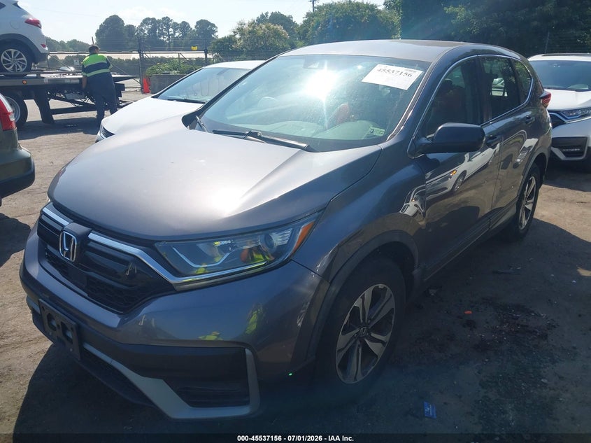 2021 Honda Cr-v VIN 5J6RW1H25ML002567 IAAI salvage auction — THEFT, Salvage Title, sold $8,900 on 2026-07-23 (photo 2)