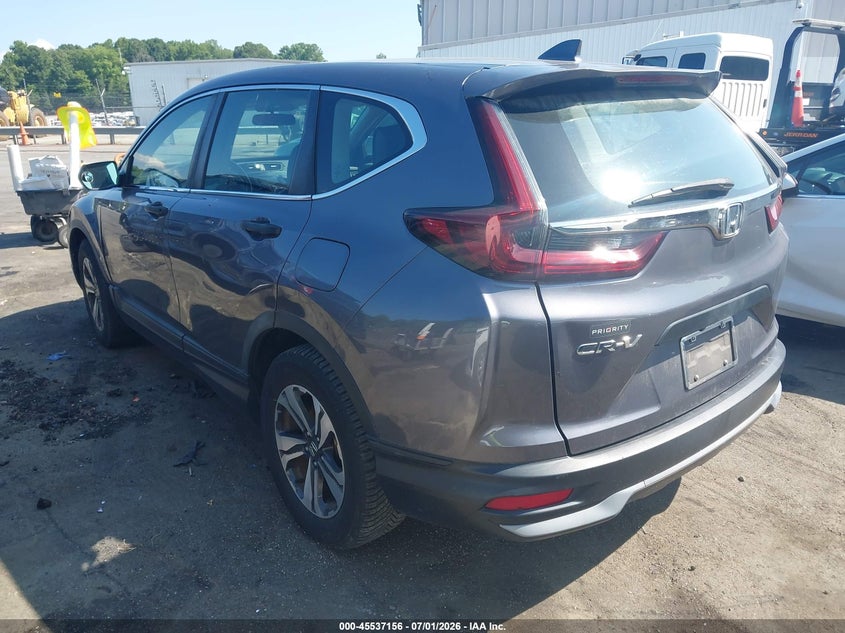 2021 Honda Cr-v VIN 5J6RW1H25ML002567 IAAI salvage auction — THEFT, Salvage Title, sold $8,900 on 2026-07-23 (photo 3)