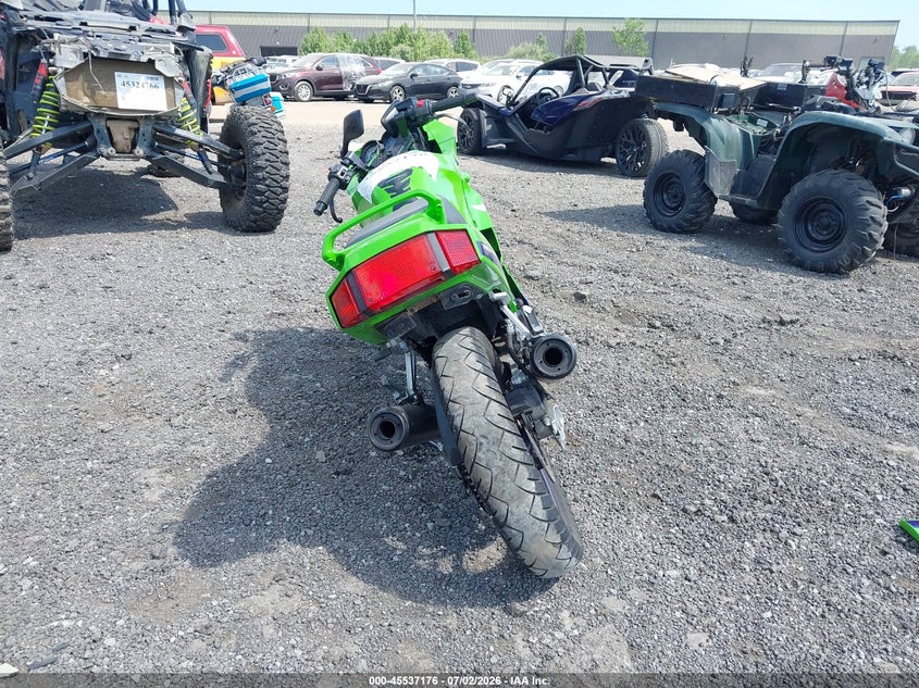 2000 Kawasaki Ex250 VIN JKAEXMF17YA071706 IAAI salvage auction — SIDE, Salvage (Ohio), sold $25 on 2026-07-28 (photo 6)