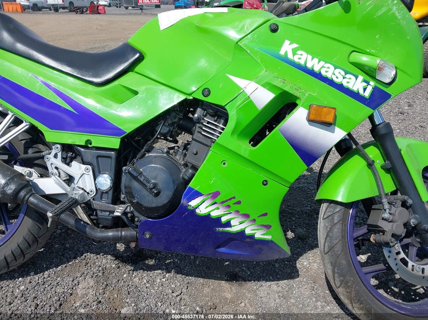 2000 Kawasaki Ex250 VIN JKAEXMF17YA071706 IAAI salvage auction — SIDE, Salvage (Ohio), sold $25 on 2026-07-28 (photo 8)