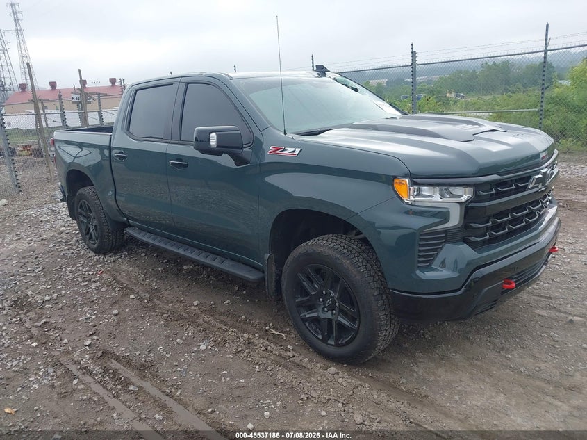 2026 Chevrolet Silverado VIN 3GCUKFED9TG204208 IAAI salvage auction — REAR END, Wait Title, sold $22,800 on 2026-08-01 (photo 1)