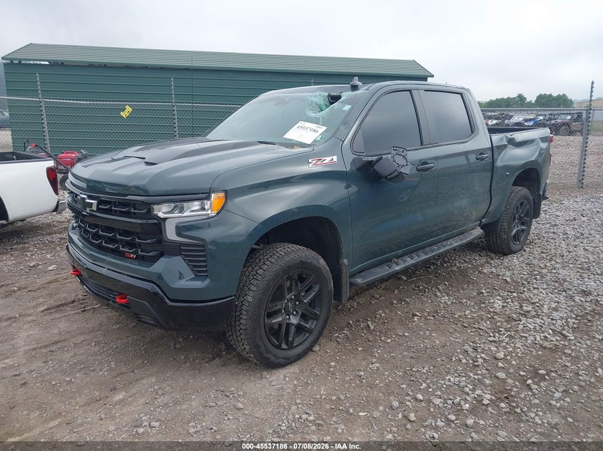 2026 Chevrolet Silverado VIN 3GCUKFED9TG204208 IAAI salvage auction — REAR END, Wait Title, sold $22,800 on 2026-08-01 (photo 2)