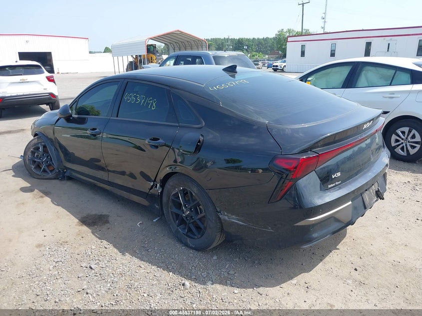 2025 Kia K5 VIN KNAG24J70S5348704 IAAI salvage auction — SIDE, Salvage (Virginia), sold $7,300 on 2026-07-31 (photo 3)