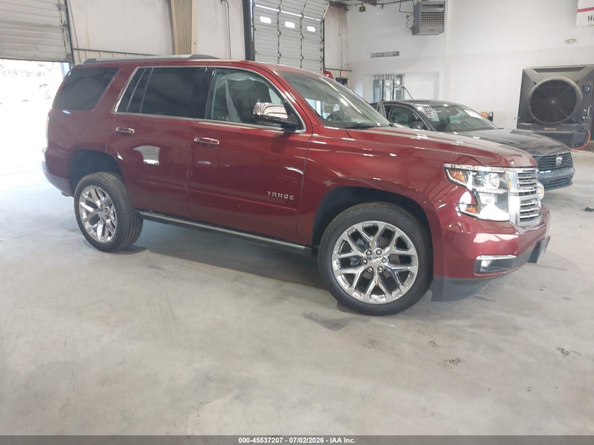 2019 Chevrolet Tahoe VIN 1GNSKCKC0KR189170 IAAI salvage auction — SUSPENSION, Salvage (North Carolina), sold $7,200 on 2026-07-30 (photo 1)