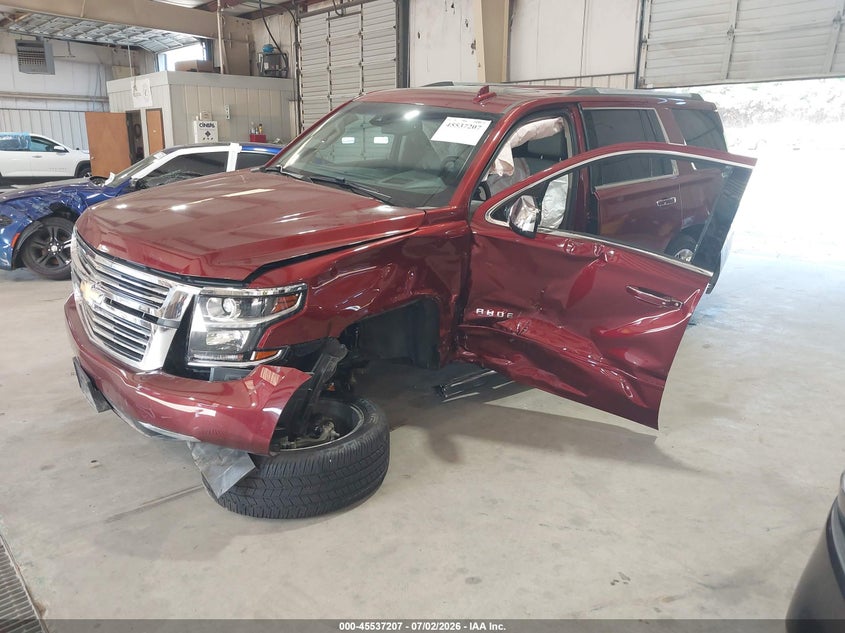 2019 Chevrolet Tahoe VIN 1GNSKCKC0KR189170 IAAI salvage auction — SUSPENSION, Salvage (North Carolina), sold $7,200 on 2026-07-30 (photo 2)