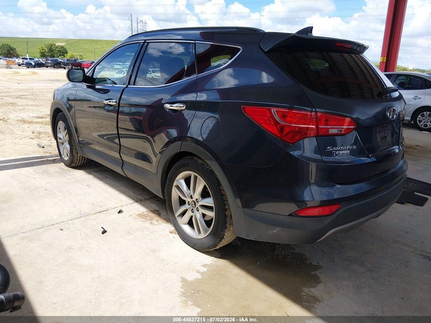2014 Hyundai Santa fe VIN 5XYZU3LA6EG212422 IAAI salvage auction — NORMAL WEAR, Clear (Florida), sold $2,000 on 2026-07-14 (photo 3)