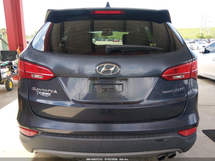 2014 Hyundai Santa fe VIN 5XYZU3LA6EG212422 IAAI salvage auction — NORMAL WEAR, Clear (Florida), sold $2,000 on 2026-07-14 (photo 6)