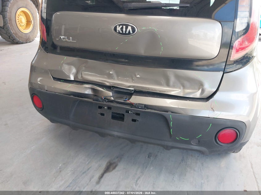 2017 Kia Soul VIN KNDJN2A26H7443161 IAAI salvage auction — REAR END, Salvage Title, sold $25 on 2026-07-22 (photo 6)