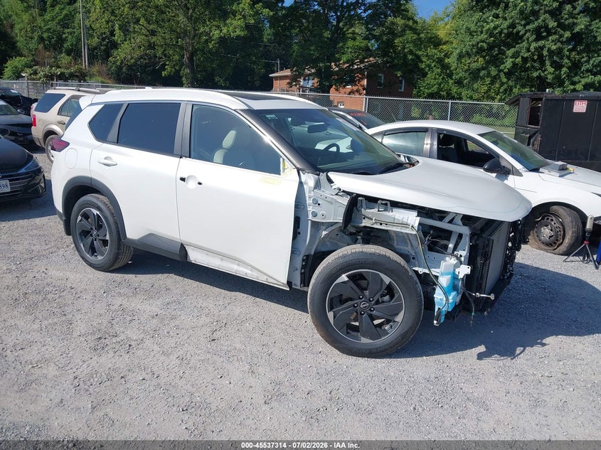 2024 Nissan Rogue VIN JN8BT3BB0RW443991 IAAI salvage auction — FRONT END, Salvage (Virginia), sold $5,900 on 2026-07-23 (photo 1)