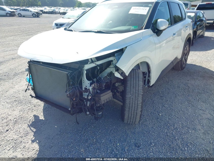 2024 Nissan Rogue VIN JN8BT3BB0RW443991 IAAI salvage auction — FRONT END, Salvage (Virginia), sold $5,900 on 2026-07-23 (photo 6)