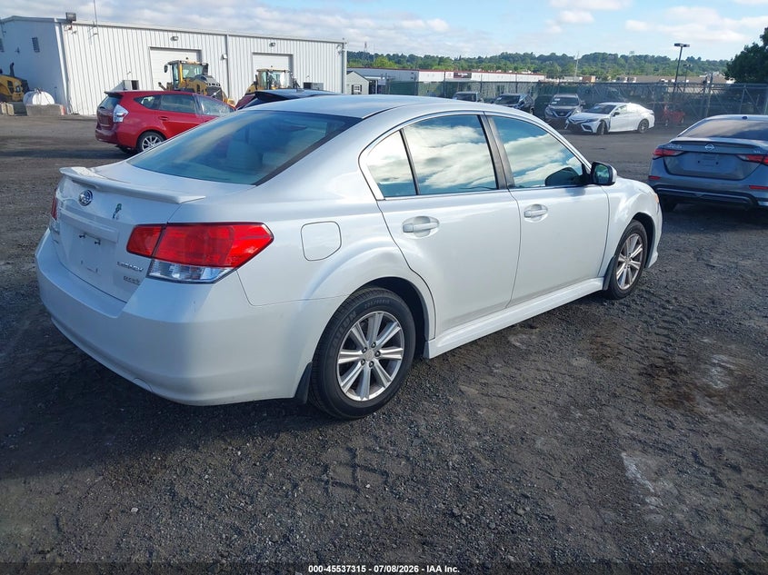 2011 Subaru LEGACY VIN 4S3BMBG65B3215359 IAAI salvage auction — FRONT END, Salvage (Pennsylvania), sold $450 on 2026-08-23 (photo 4)